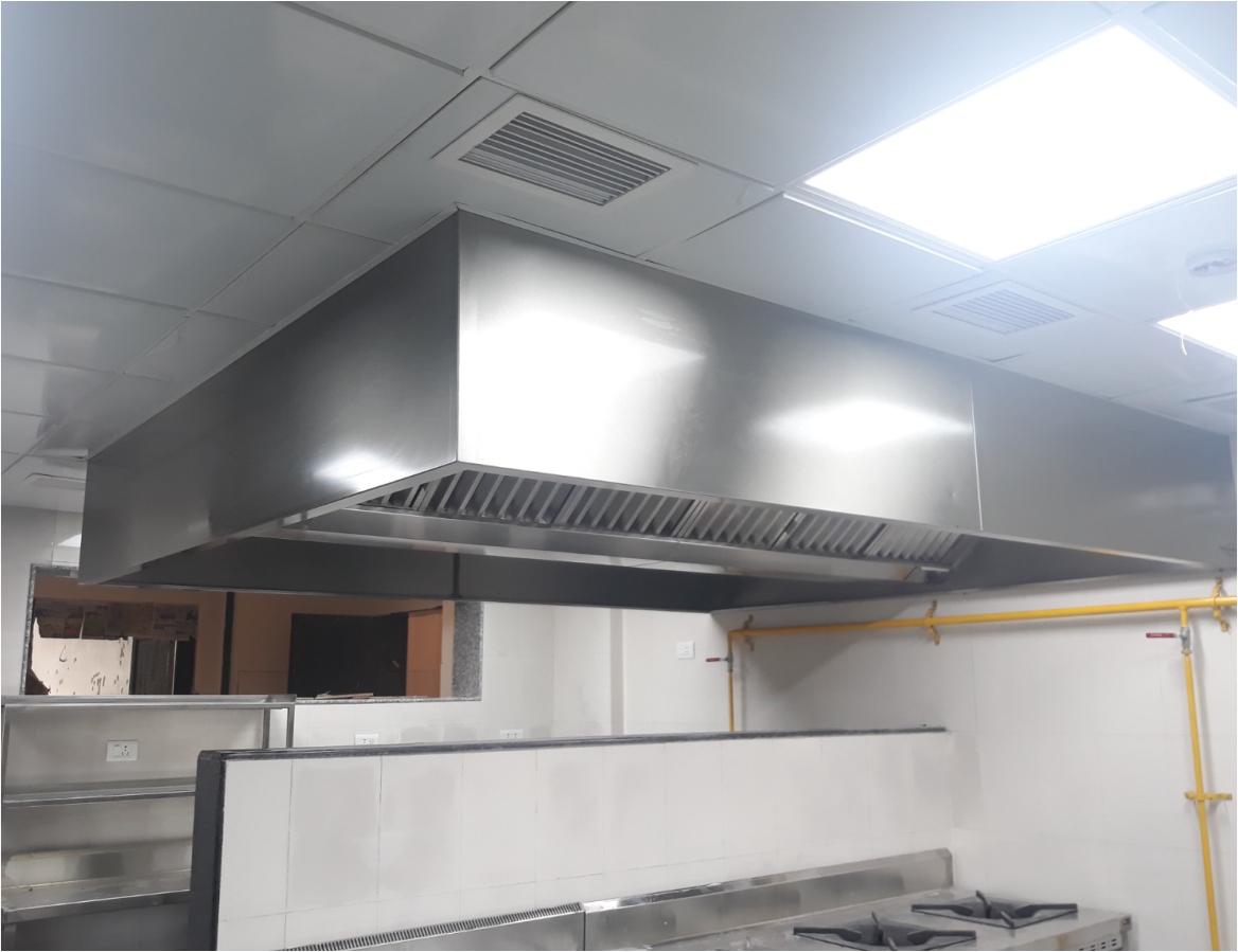 Single plenum Island Hood